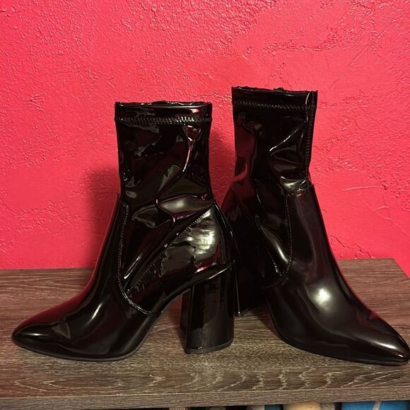 New Steve Madden Multiply whimsigoth, punk black boot. Sz 9. - Picture 12 of 15